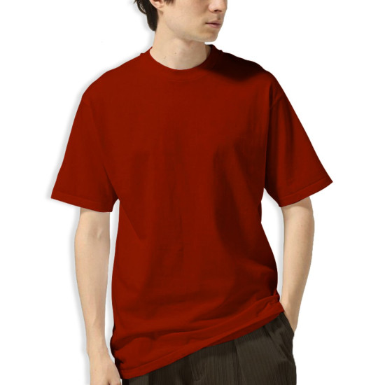 Men's Solid Oversized T-shirt